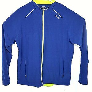 Reebok Mens Windbreaker Full Zip Track Jacket